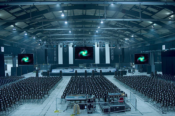 stage controlled through mobile phone